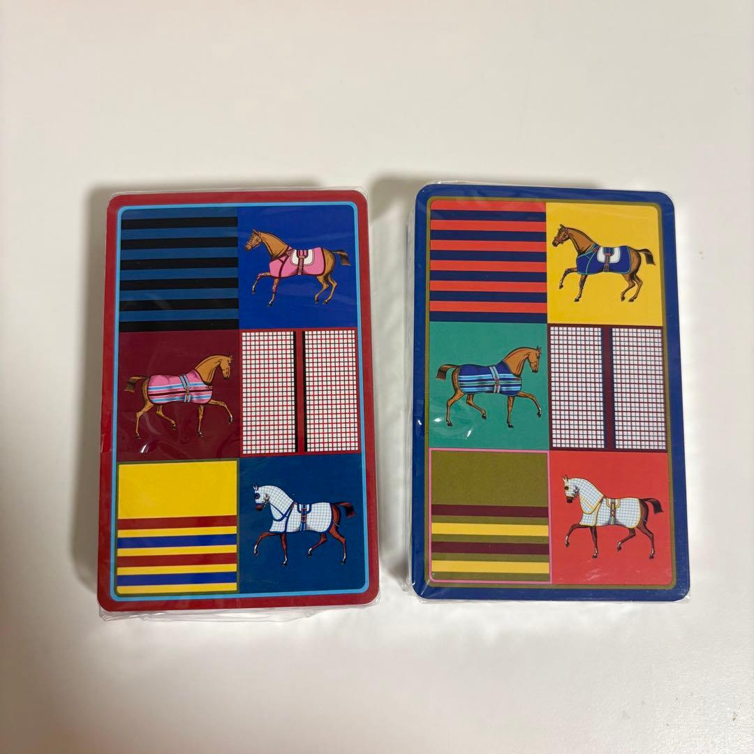 HERMES 馬柄 トランプセット