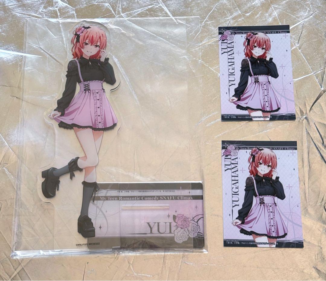 俺ガイル　サブカルファッション 当選品　特大アクスタ 由比ヶ浜結衣