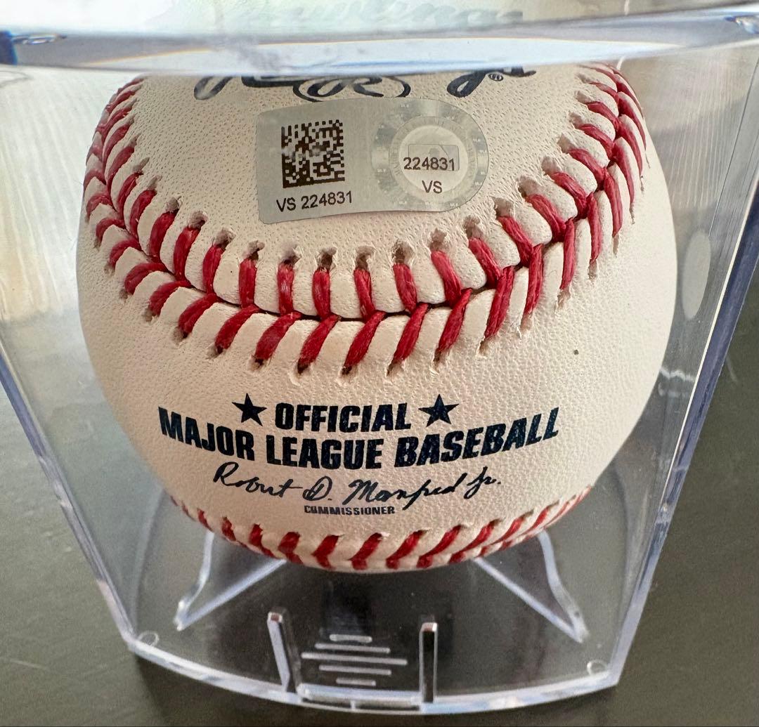 鈴木誠也選手サイン入り公式メジャーリーグベースボール