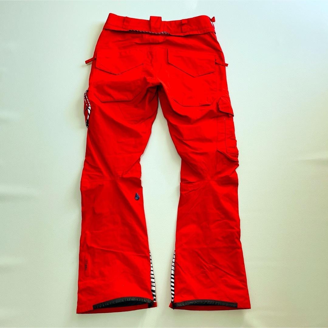 6699 ボルコム　パンツ　ゴアテックス　スノボ　レッド　メンズ　RECCO付
