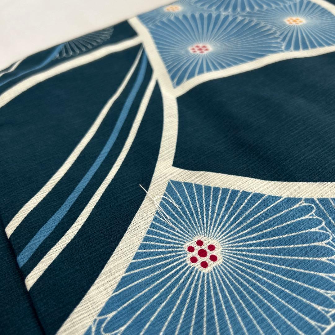 浴衣【未使用品】✭和遊日✭ 《綿麻》TL サイズ✭着物丈 170 裄70