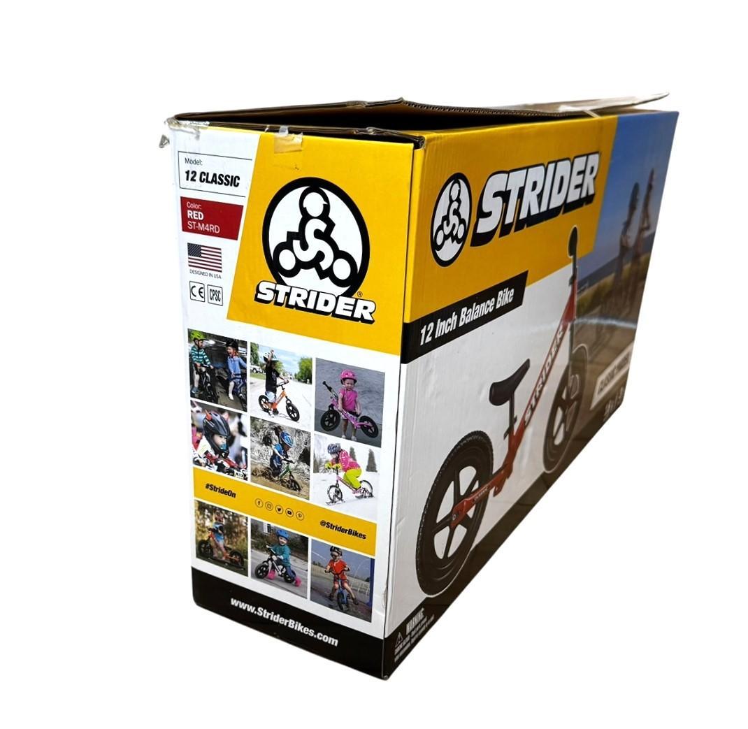 【新品未使用】ストライダー 12インチ Classic Model レッド