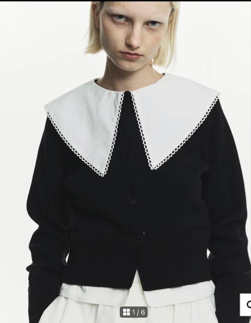 Bibiy. ｜ PATTY PILGRIM TOP (BLACK)