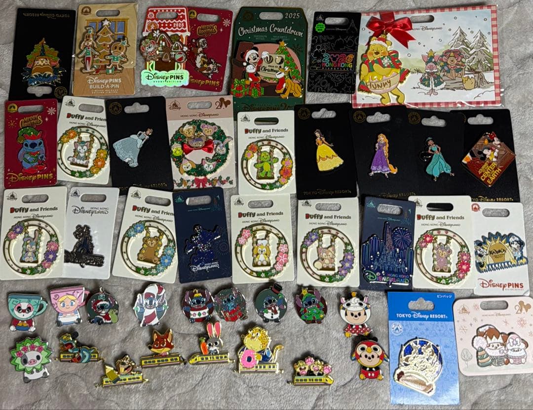 ディズニー　ピンバッジ　まとめ売り　Disney pin