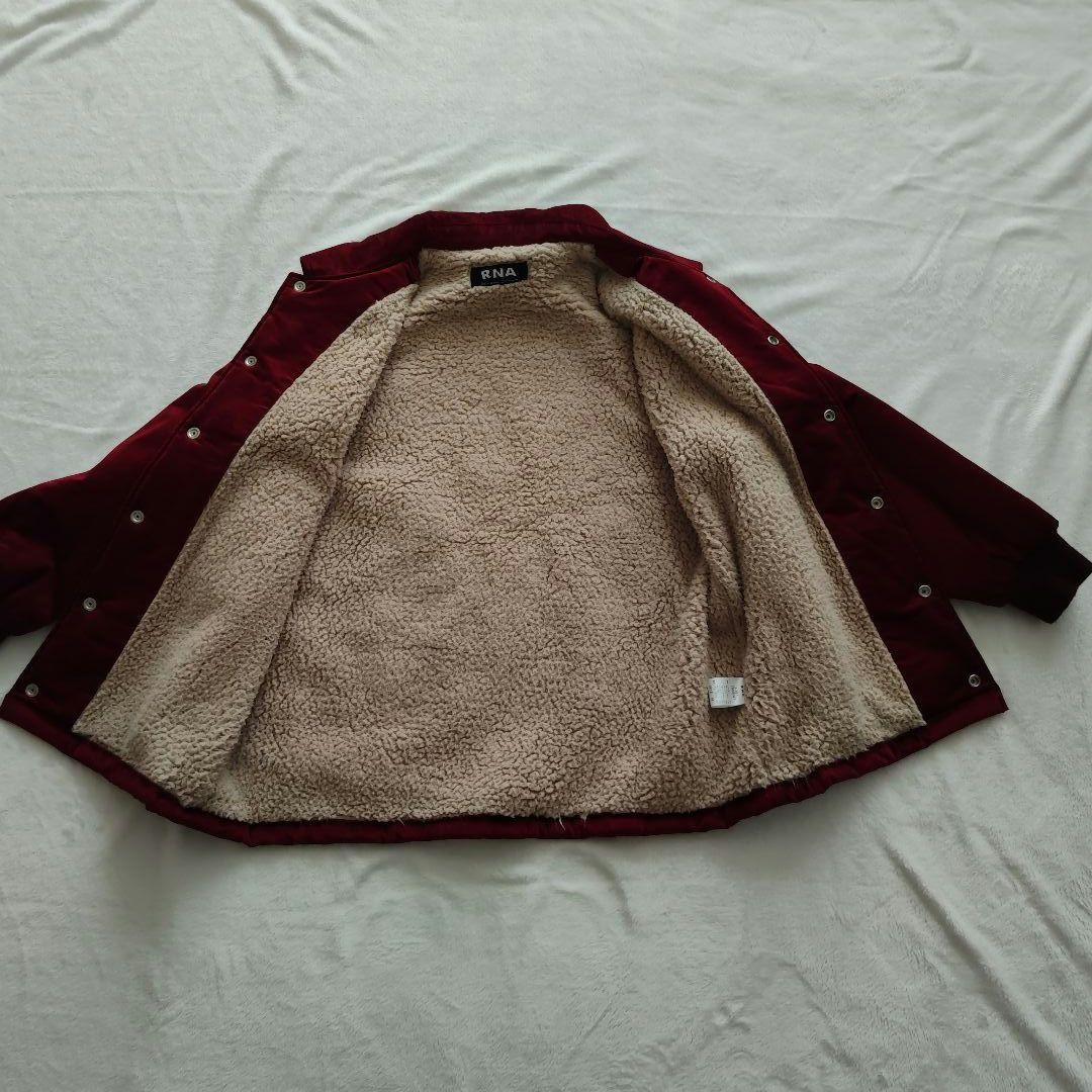 ★美品完売品★RNA ベルベットコーチジャケット　M