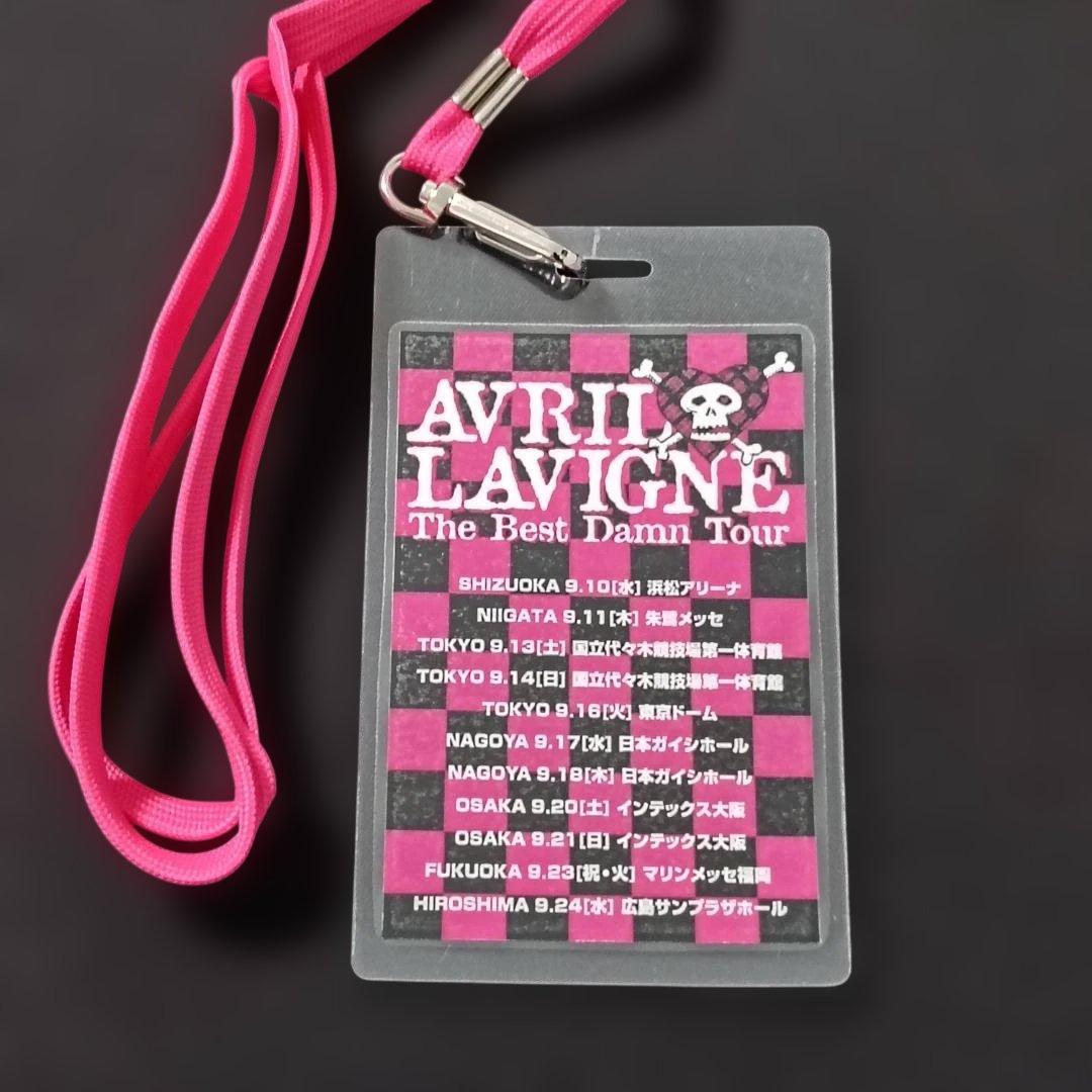 【新品】Avril Lavigne Tシャツ Mサイズ バッグ VIPパス付き
