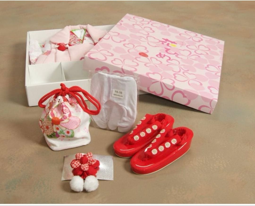 七五三 3歳女子　着物セット