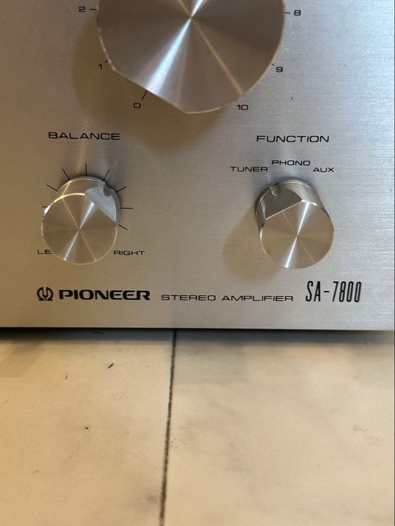 Pioneer SA-7800（ステレオプリメインアンプ）