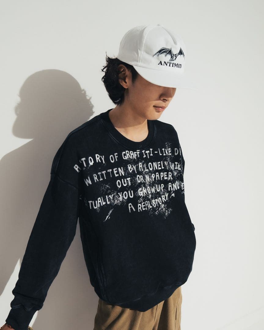 Antimid ロゴスウェット