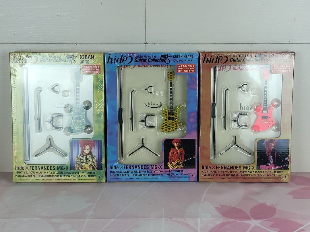 【3種類】hide Guitar Collection 基盤 Official