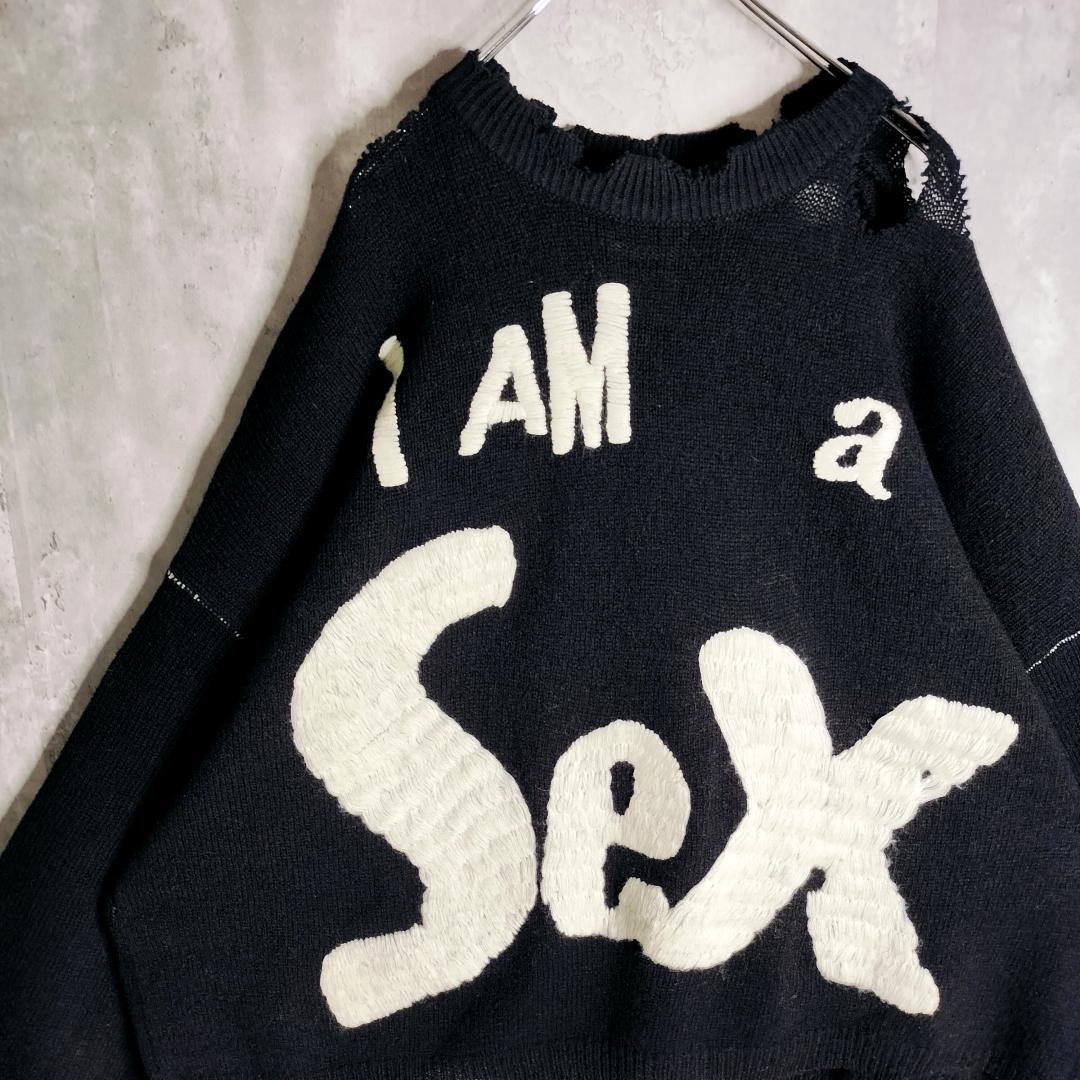 【新品】セントマイケル × セックスピストルズ 22AW ニット ダメージ加工