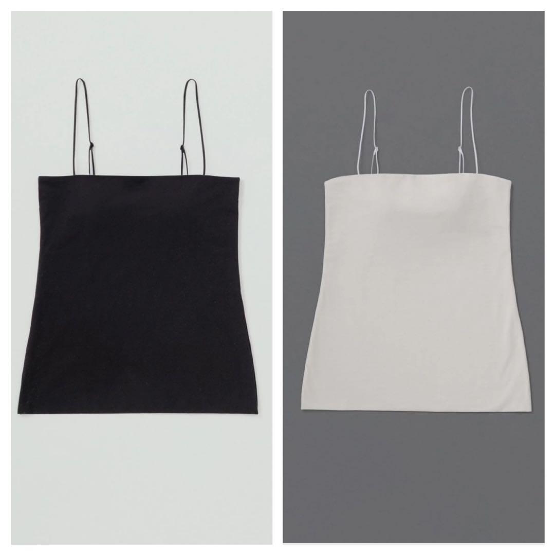 yo biotop bare bra top サイズ1 ブラック　ホワイト