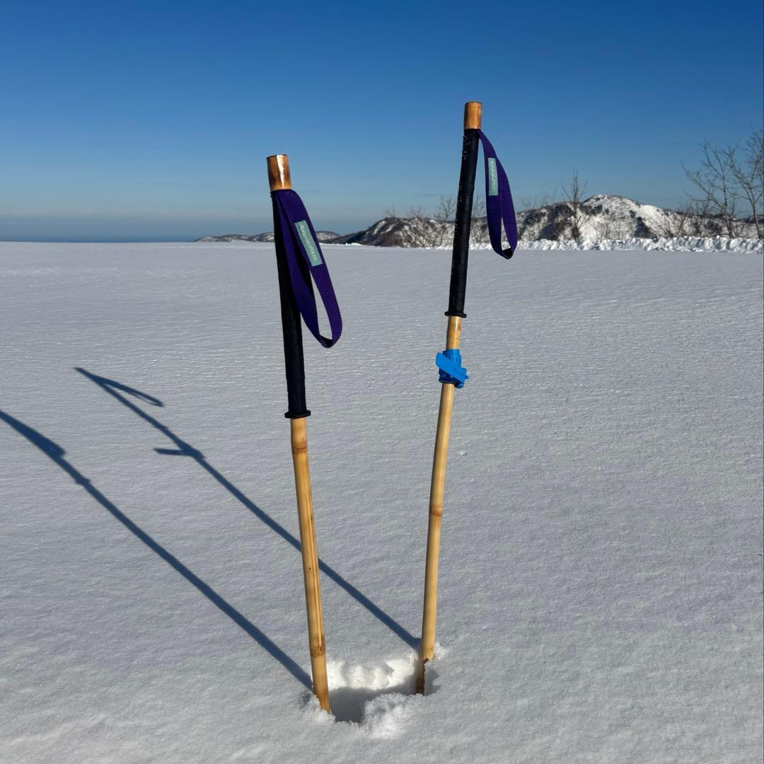 長さストラップ選択　KanazawaPOLES 30cmグリップ　グレー