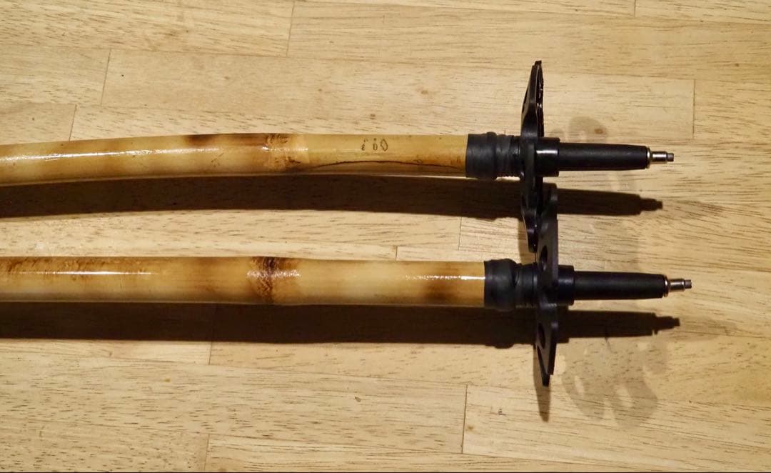 長さストラップ選択　KanazawaPOLES 30cmグリップ　グレー