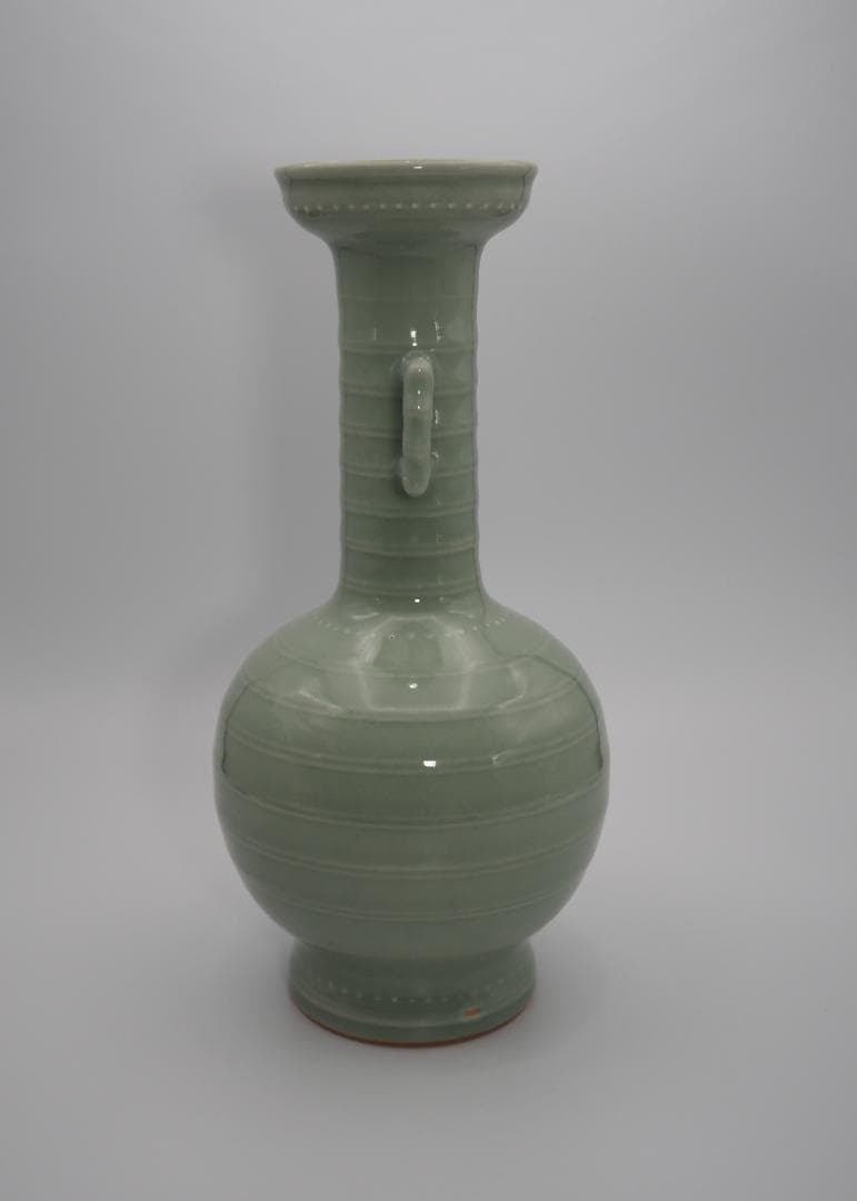 清風与平造 秘色窯 花瓶 清風造 花入