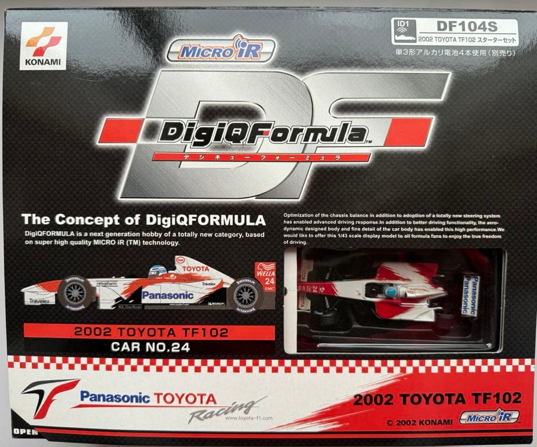 『ジャンク』　コナミ　デジQフォーミュラ　トヨタTF102スターターセット