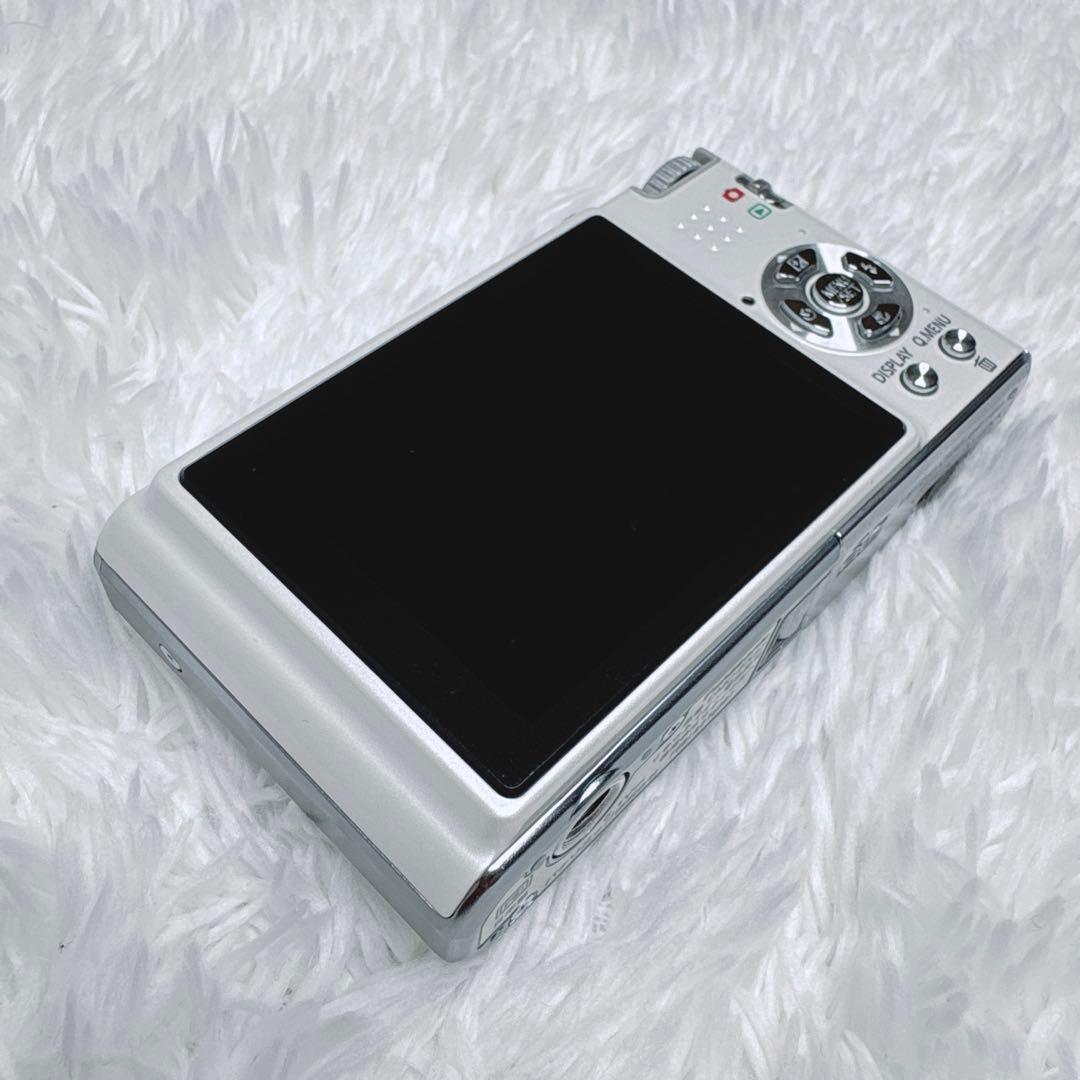 【動作品】Panasonic LUMIX デジカメ DMC-FX37 ホワイト