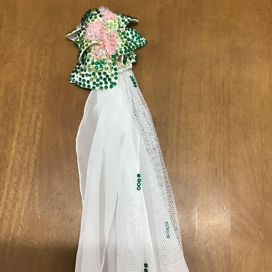 社交ダンスドレス　白　タカダンス