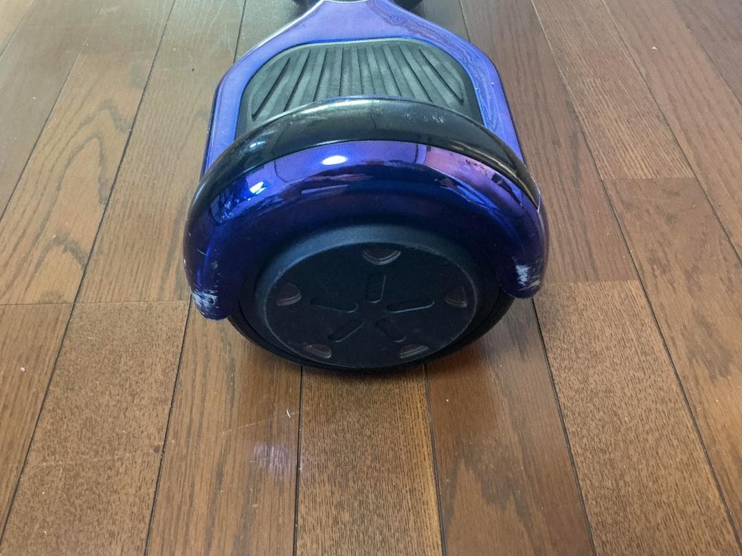 パープル 電動スケートボード LEDライト付き