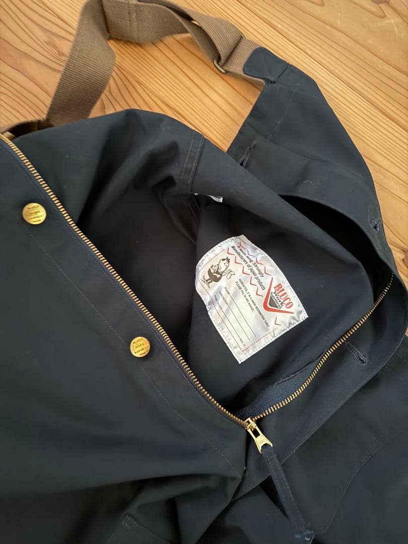 corona　ブルコBULCOネイビーオーバーオール