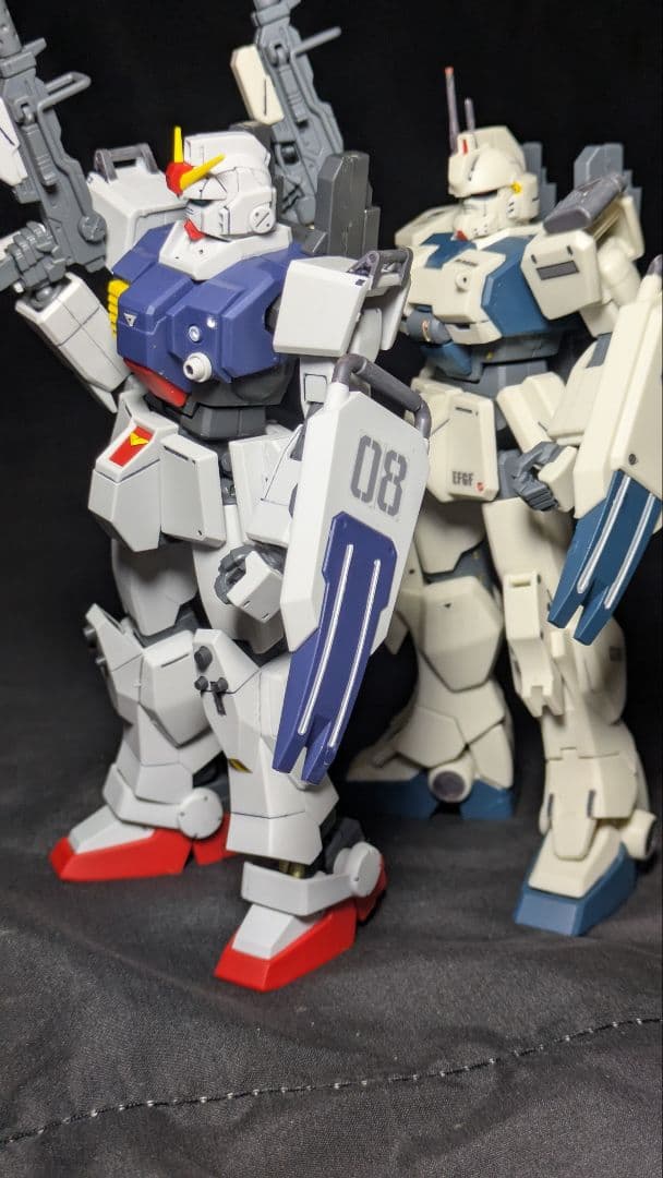 HG グフカスタム ez-8 陸戦型ガンダム ガンダム ガンプラ 08小隊