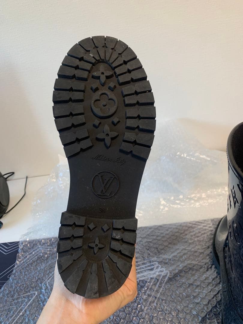 【LOUIS VUITTON】ルイヴィトン　ドロップス　レインブーツ　モノグラム