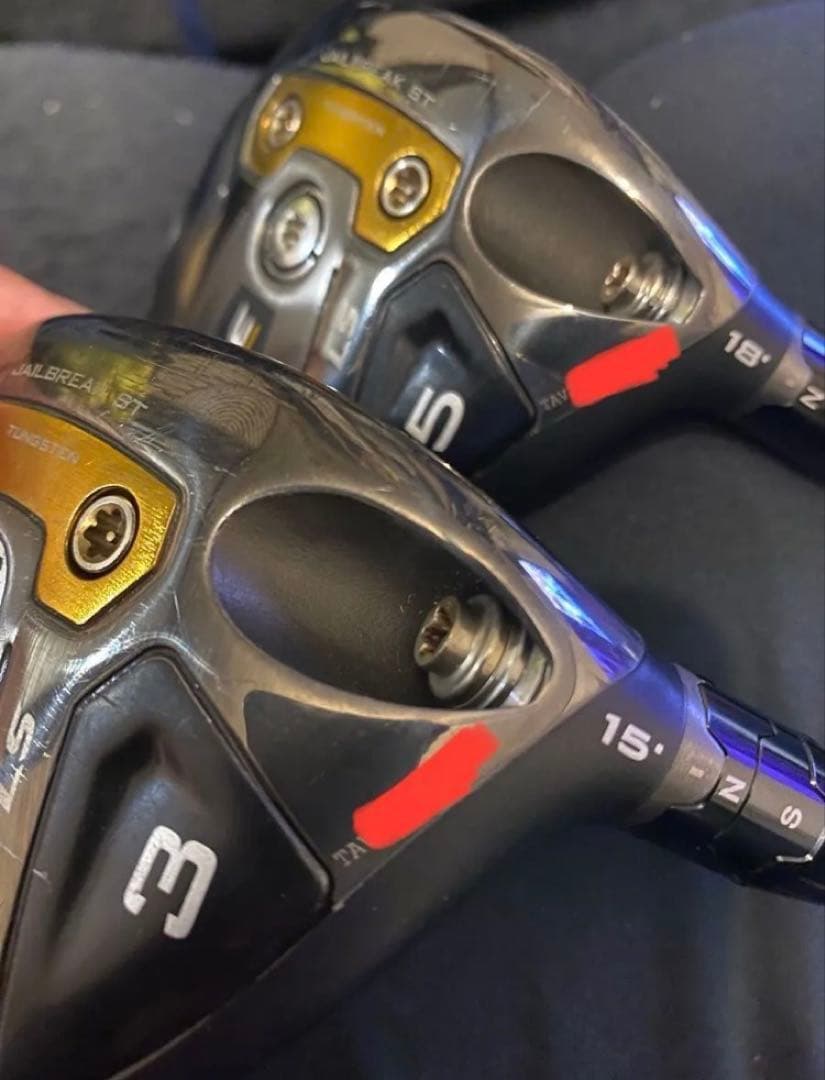 限定キャロウェイ ローグst LS ツアーバージョン 3w 5w ヘッドのみ