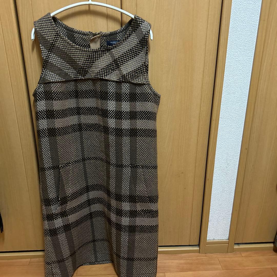 BURBERRY ノースリーブ ワンピース 38