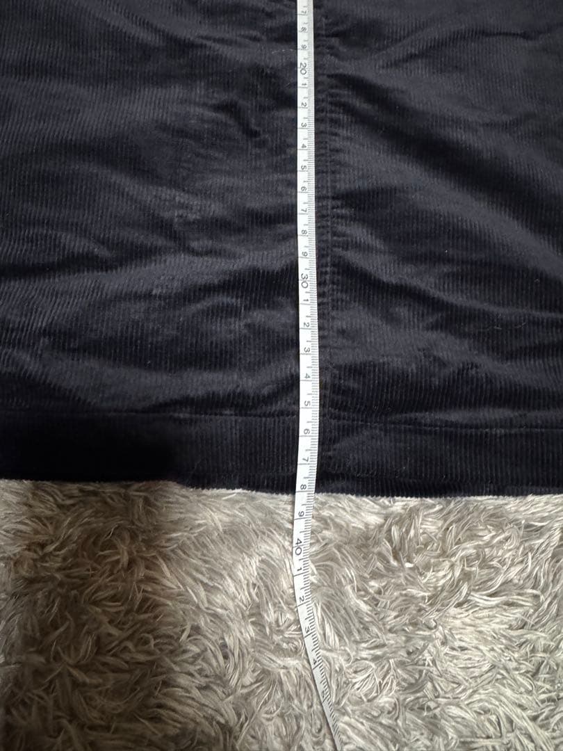 RESURRECTION ブラックコーデュロイスカート