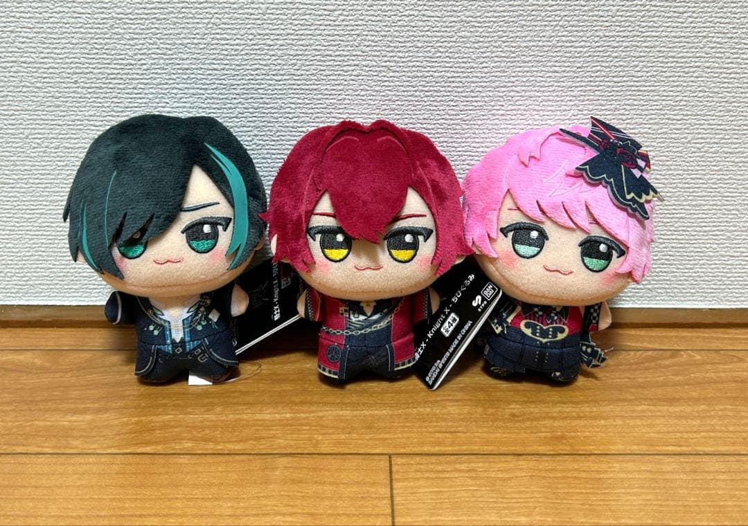 騎士X - Knight X - ちびぐるみ ばぁう しゆん てると　3種