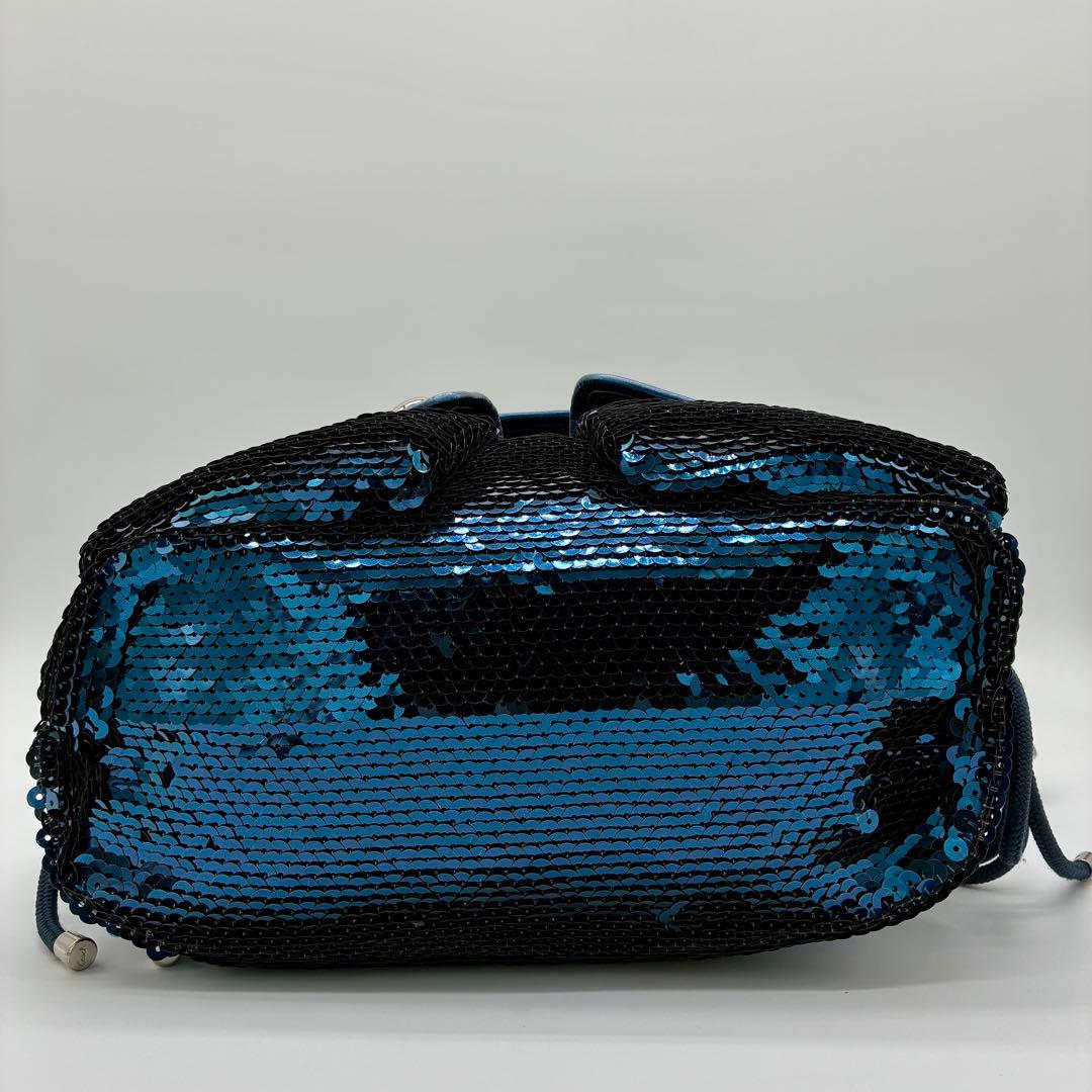 バッグ COACH Poppy Sequin Spotlight 2way Bag