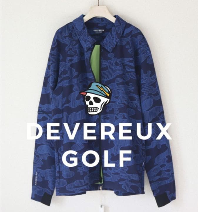 新品タグ付き【デヴァロー ゴルフ】テクニカルジャケット ブルゾン M