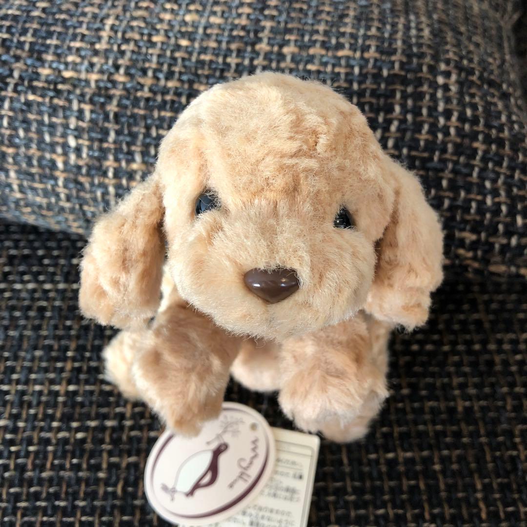 パプス　モンスイユ　ぬいぐるみ　子犬　いぬ　トイプードル　マスコット