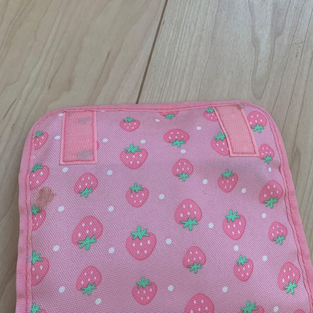 激レア　平成　サンリオ　ぷちぷちわんこ いちご柄　ショルダーバッグ　2002年