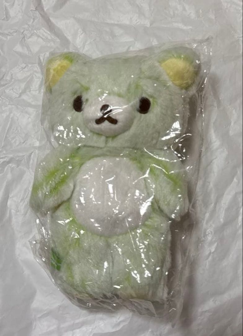 リラックマ　シャーベットぬいぐるみ　グリーンカラー 2体セット