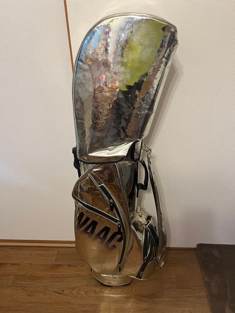 WAAC シルバー スタンドキャディバッグ