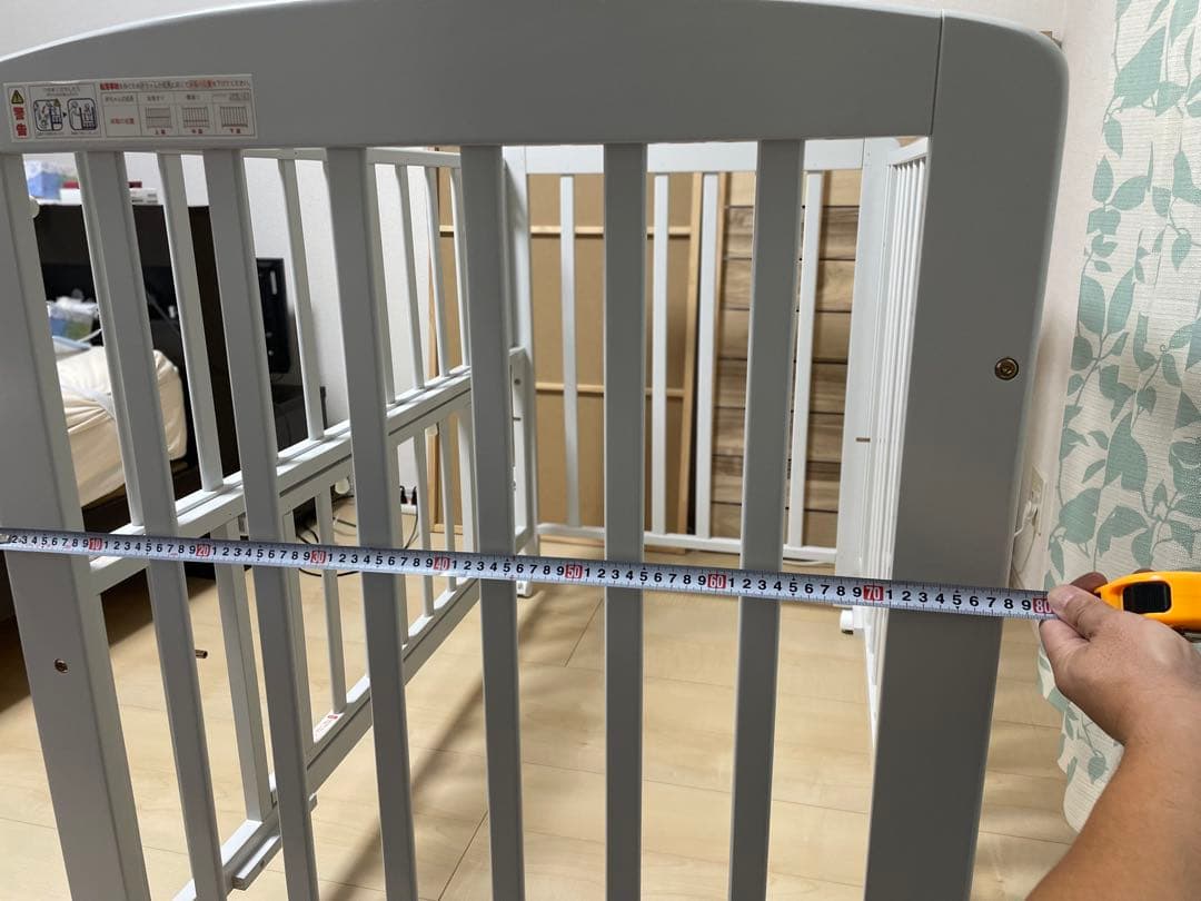 カトージ　ベビーベッド　ハイタイプ　宮城県　直接引き取りのみ