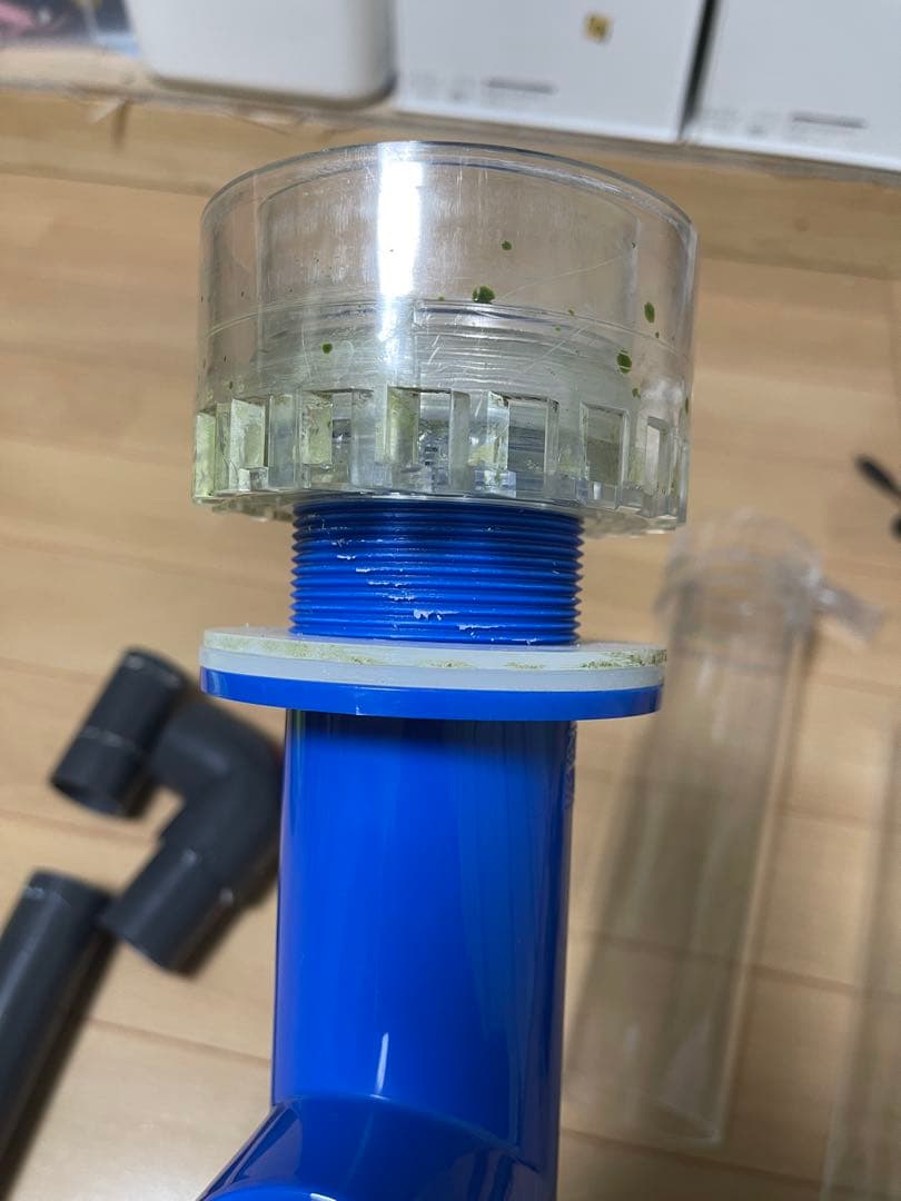 ☆d50bページ☆90cmオーバーフロー水槽 透明ガラス製 dcポンプ付き