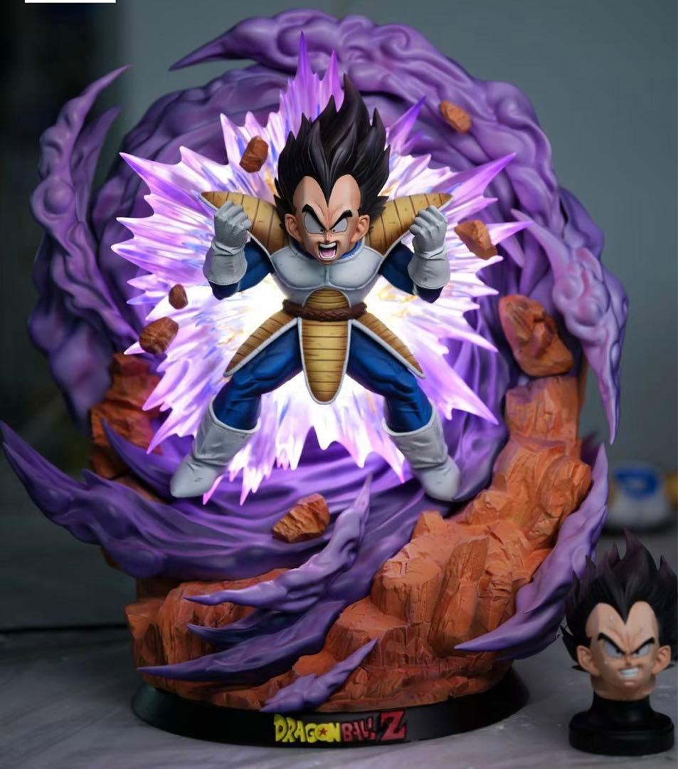 ドラゴンボール 1／4スケール ベジータ 高配版 フィギュア ガレージキット