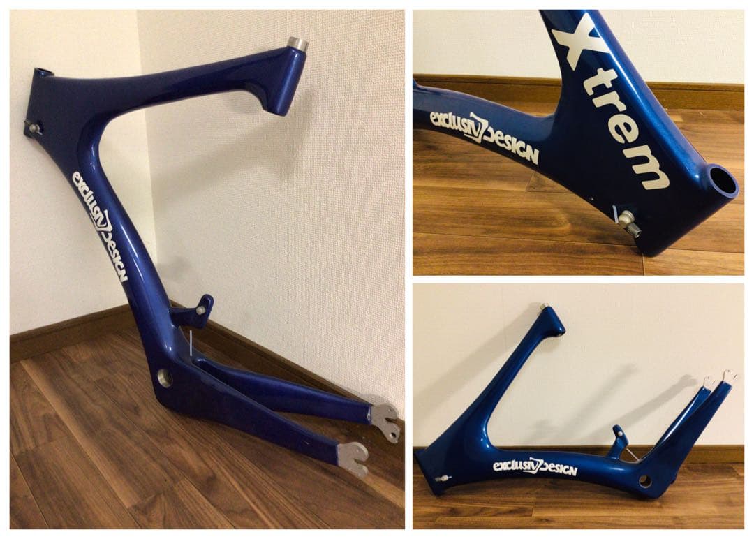 1990年代 ドイツ製 Xtrem トラックレーサー カーボンモノコックフレーム