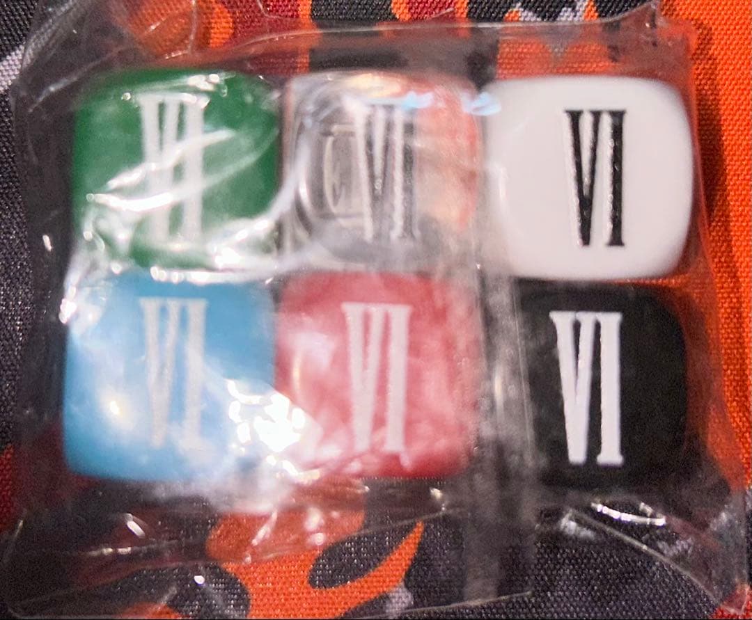 マジック大戦祭　エキスパンションシンボルダイス6個セット　FF MTG