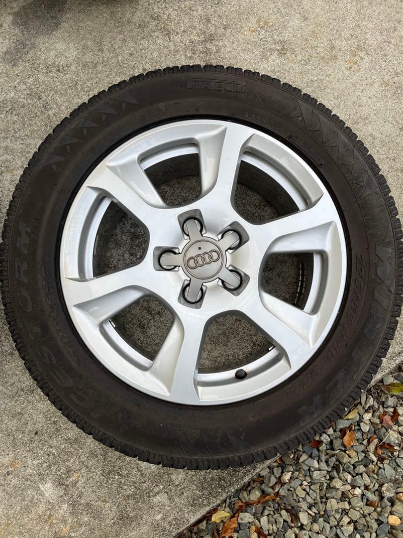 アウディ純正ホイール＆スタッドレスタイヤ4本セット 225/55R16