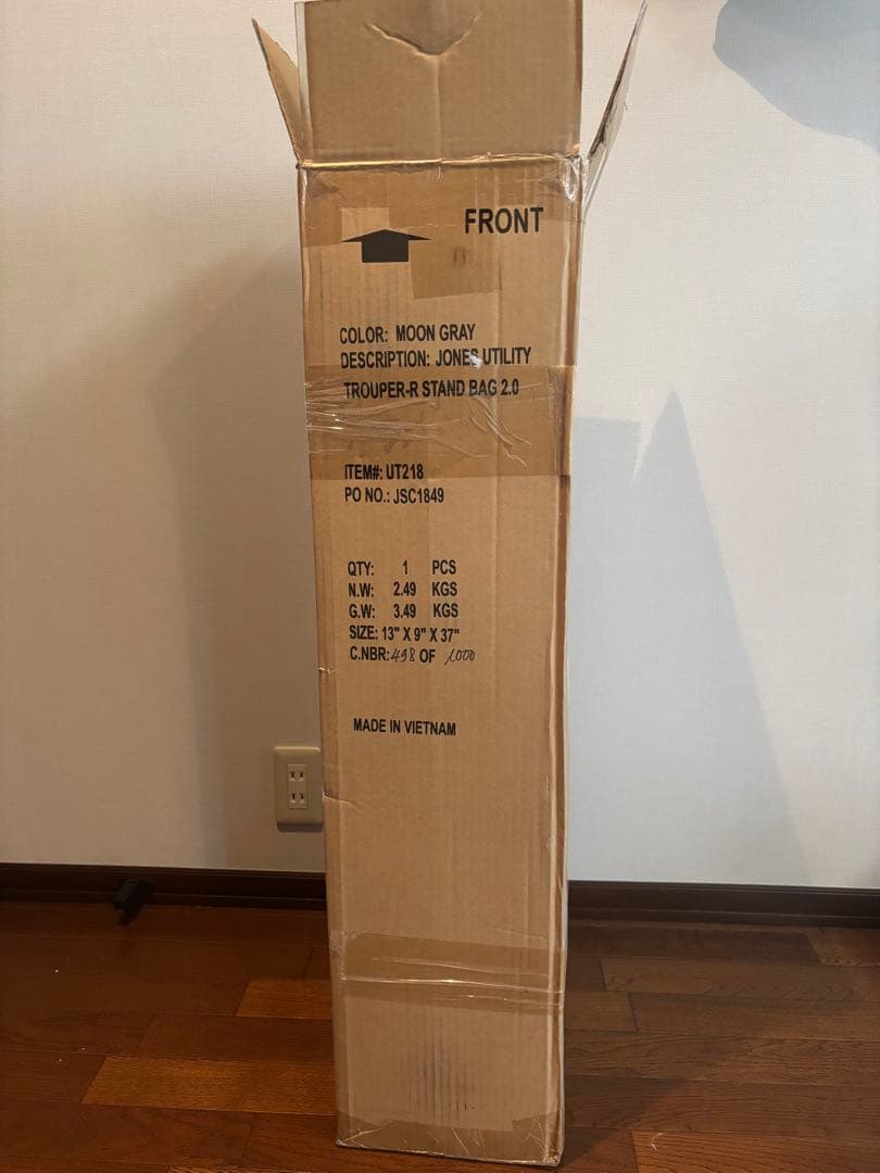 新品未使用 箱付き JONES/ジョーンズ ゴルフキャディバッグ スタンド