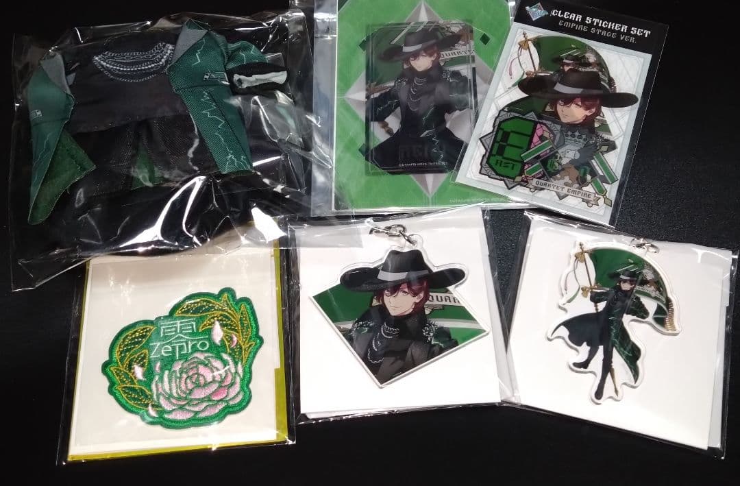 嶺二 うたプリ タブナイ キャラバン コスチューム ワッペン アクキー