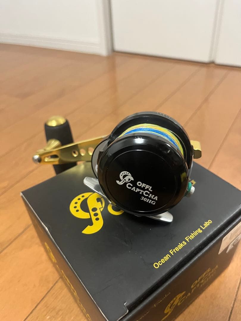 オーシャンフリークスキャプチャ30HG 右 ロングハンドル Tマークハンドルノブ