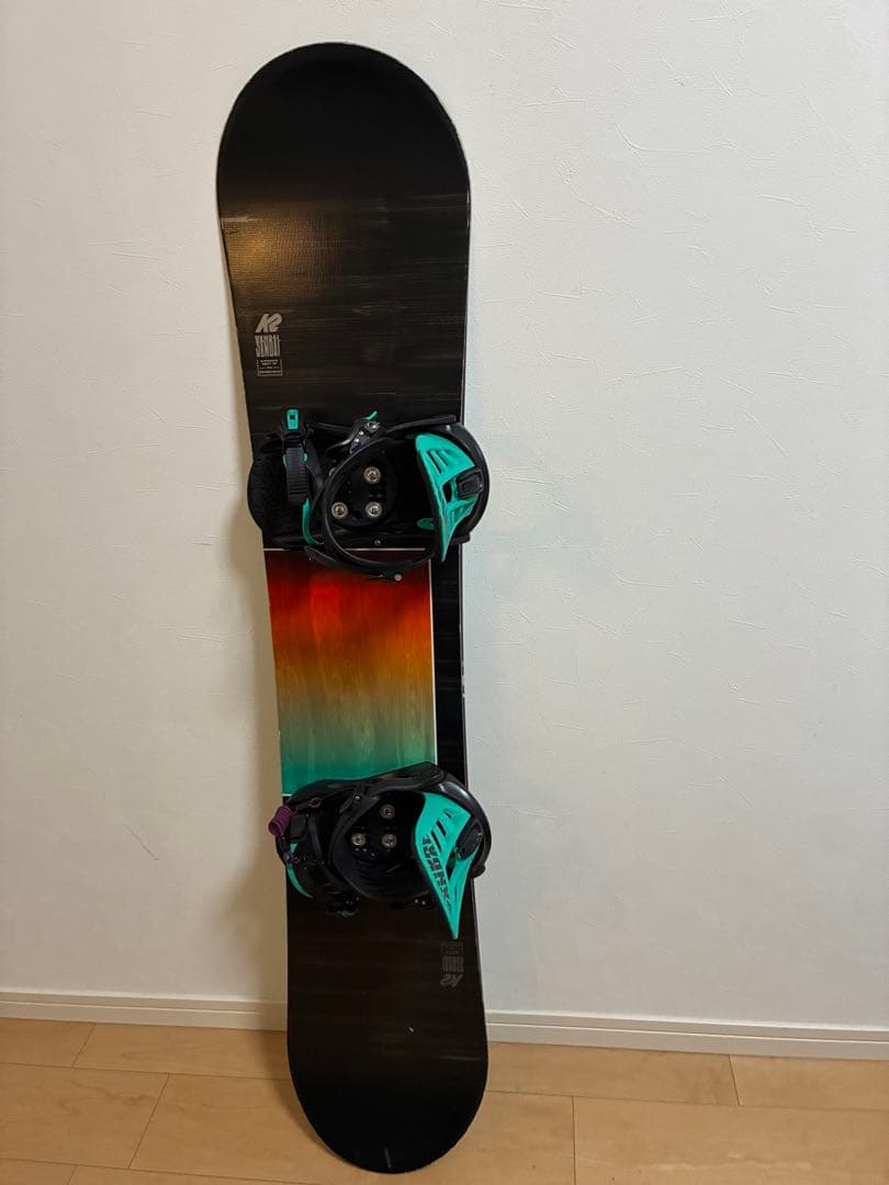 K2 VANDAL 137cm スノーボード　ビンディングセット ジュニア