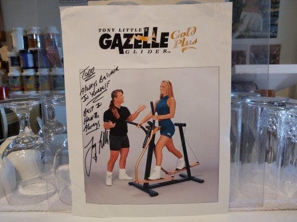 ボディビル ゴールドジム プロレス 筋トレ アメリカ  トニーリトル 直筆サイン