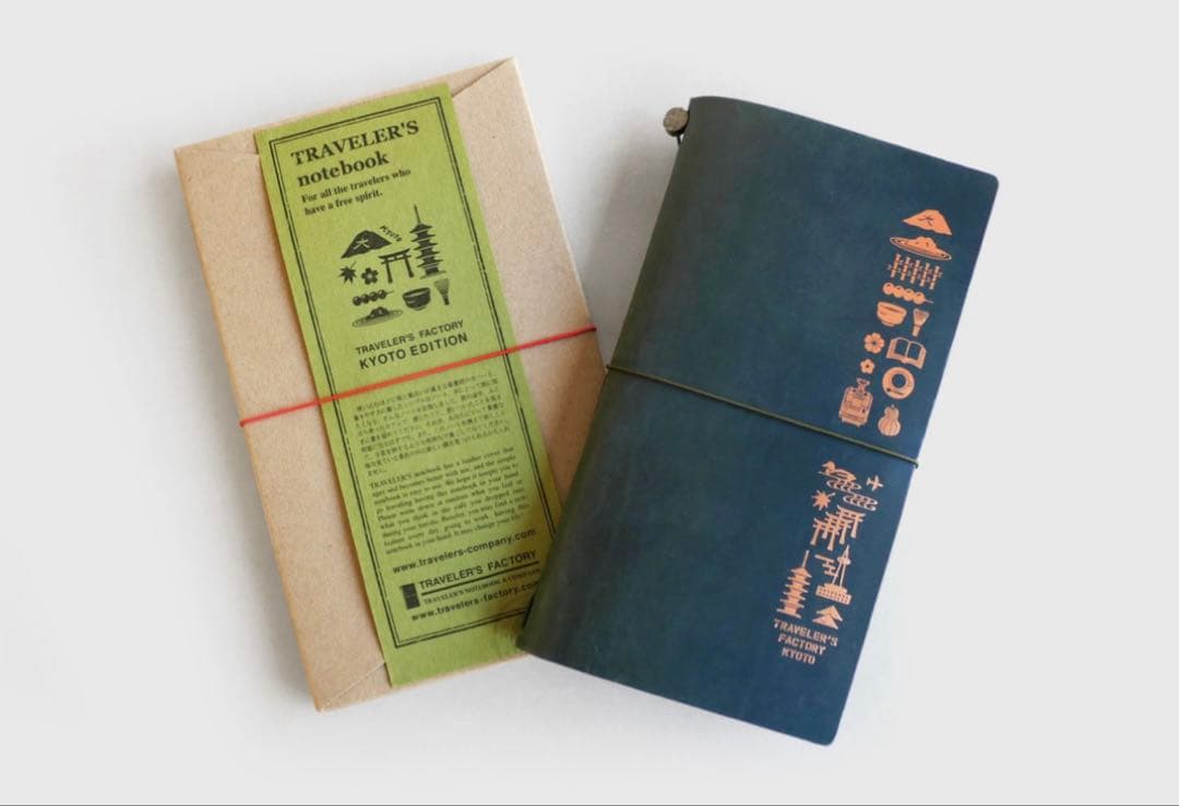 トラベラーズファクトリー 京都限定 NOTEBOOK KYOTO EDITION