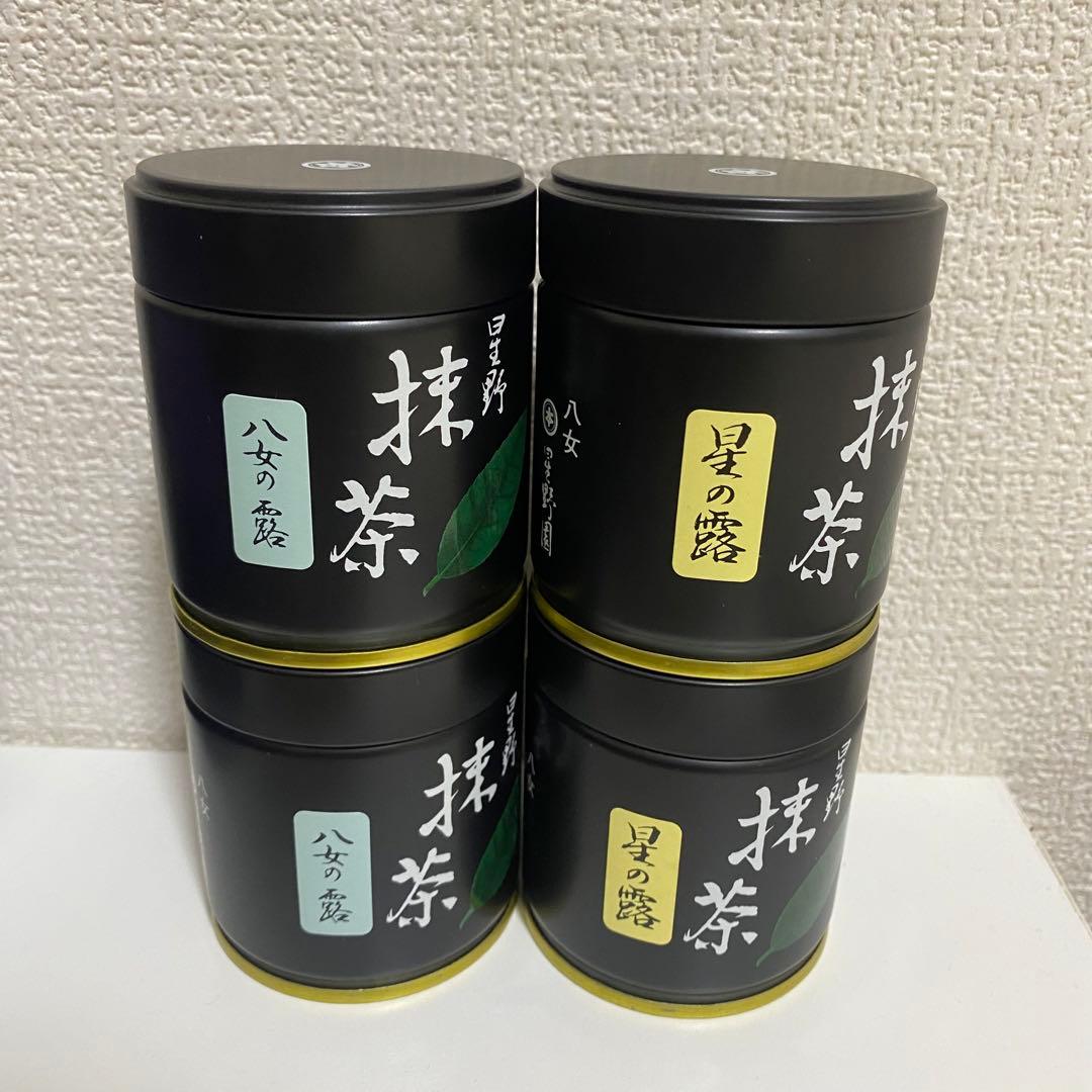 星野抹茶 40gx4缶セット