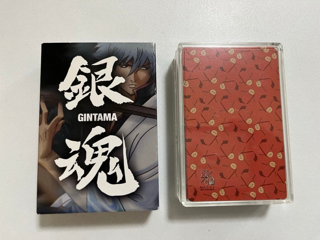 銀魂　トランプ　DVD全巻初回購入者応募特典